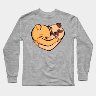 cute, funny and loving doggies Long Sleeve T-Shirt